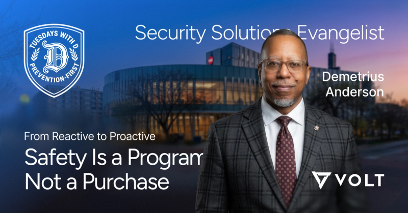 Safety is a program not a purchase