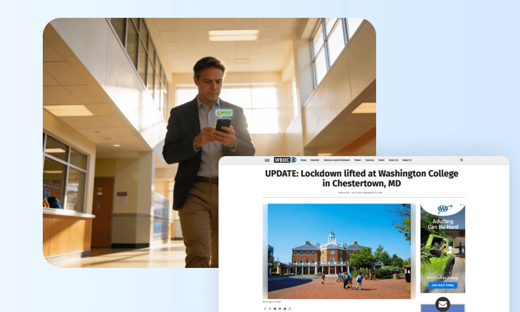 Washington College Lockdown Lifted: How Maryland Campus Handled Emergency Response Protocols
