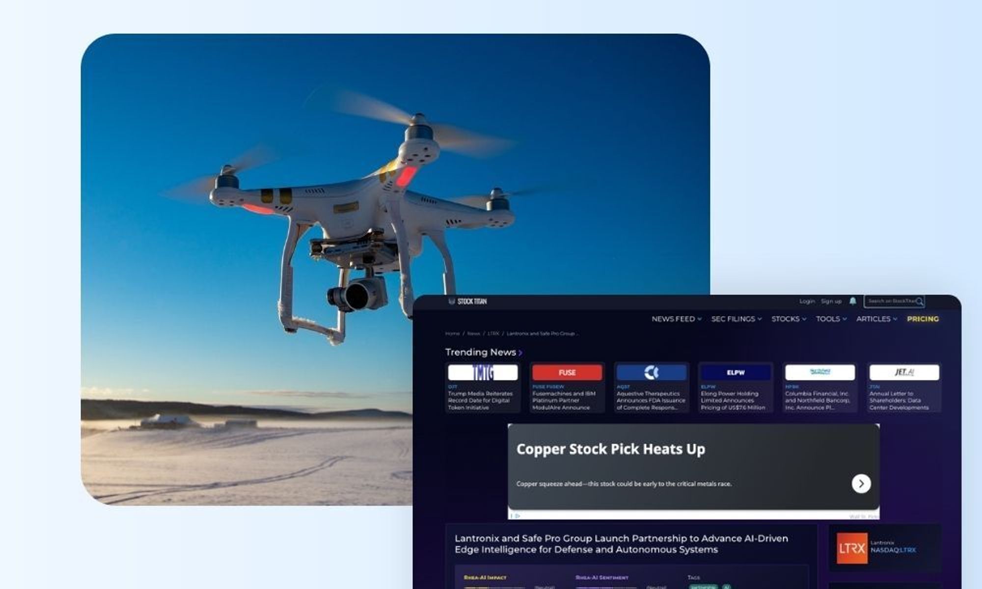 Edge AI Chips for Drone Landmine Detection