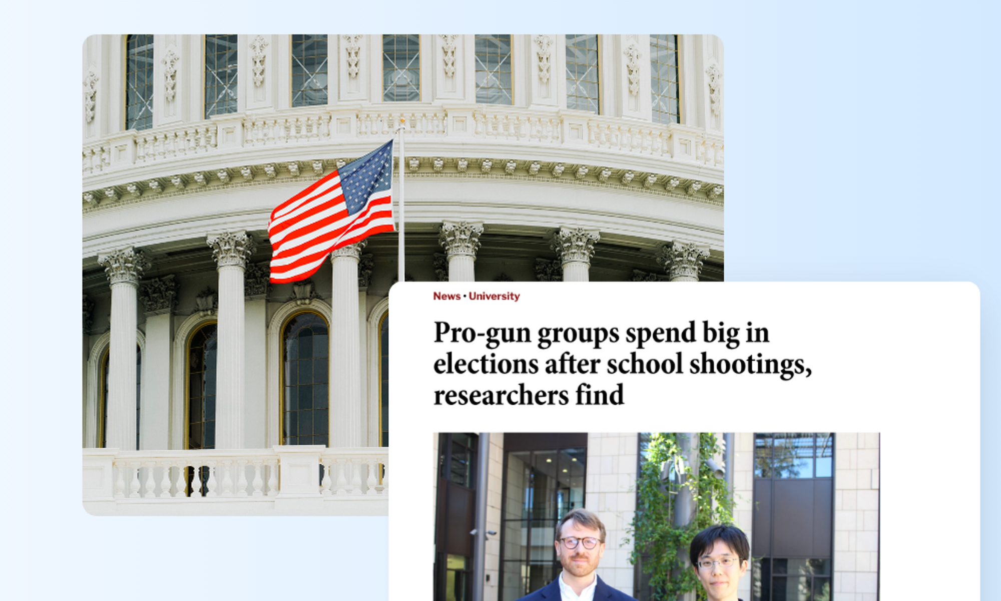 Stanford study finds pro-gun groups dramatically increase election spending after school shootings. Critical implications for campus security leaders.