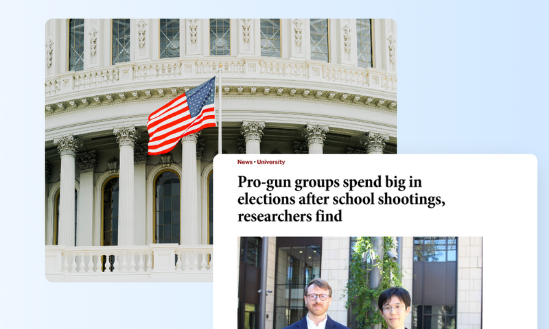 Stanford study finds pro-gun groups dramatically increase election spending after school shootings. Critical implications for campus security leaders.