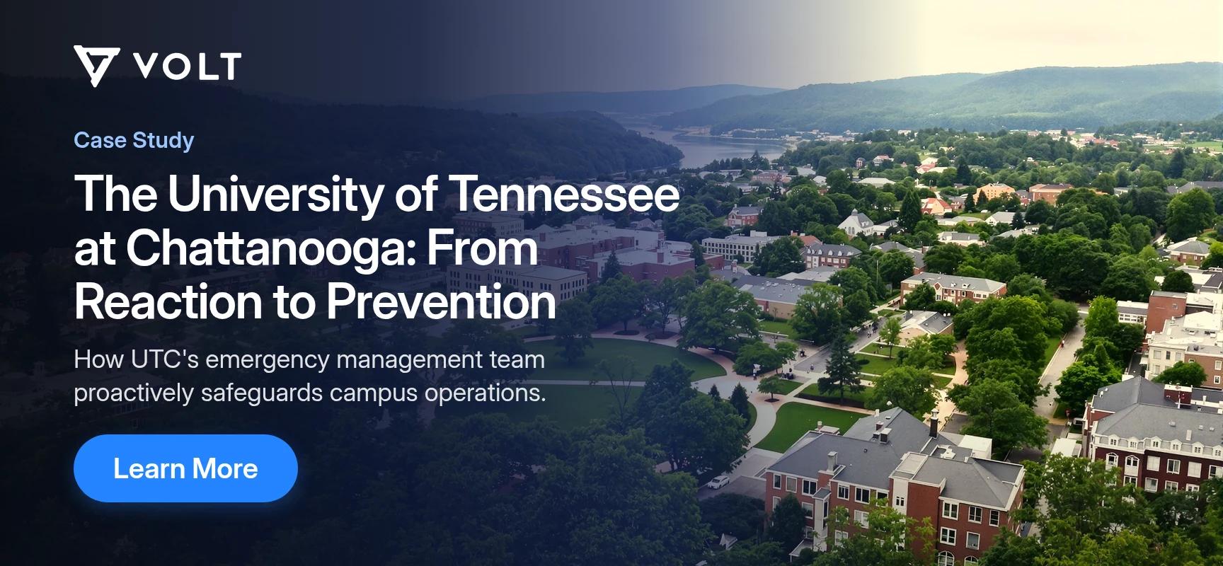 The University of Tennessee at Chattanooga: From Reaction to Prevention