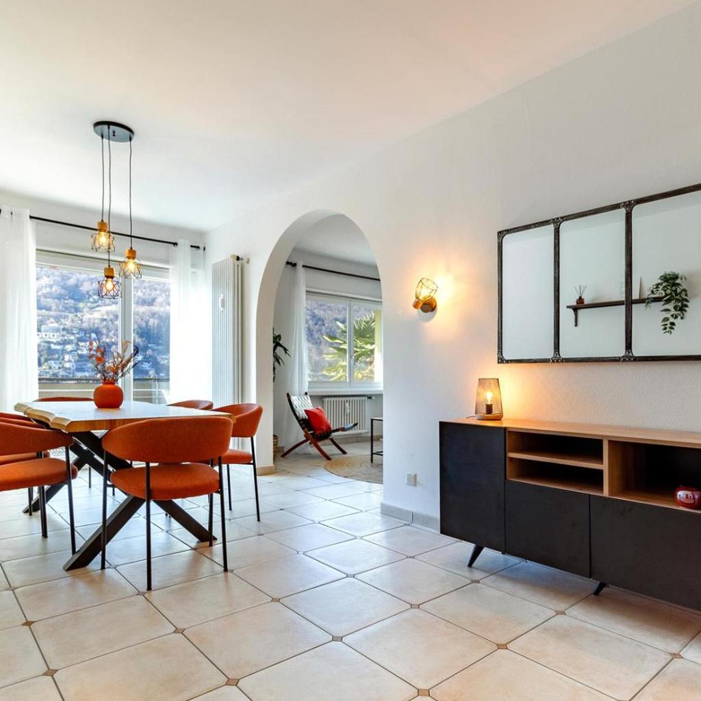 Image 0 - Elegant, Lugano Lake View, pool and private parking