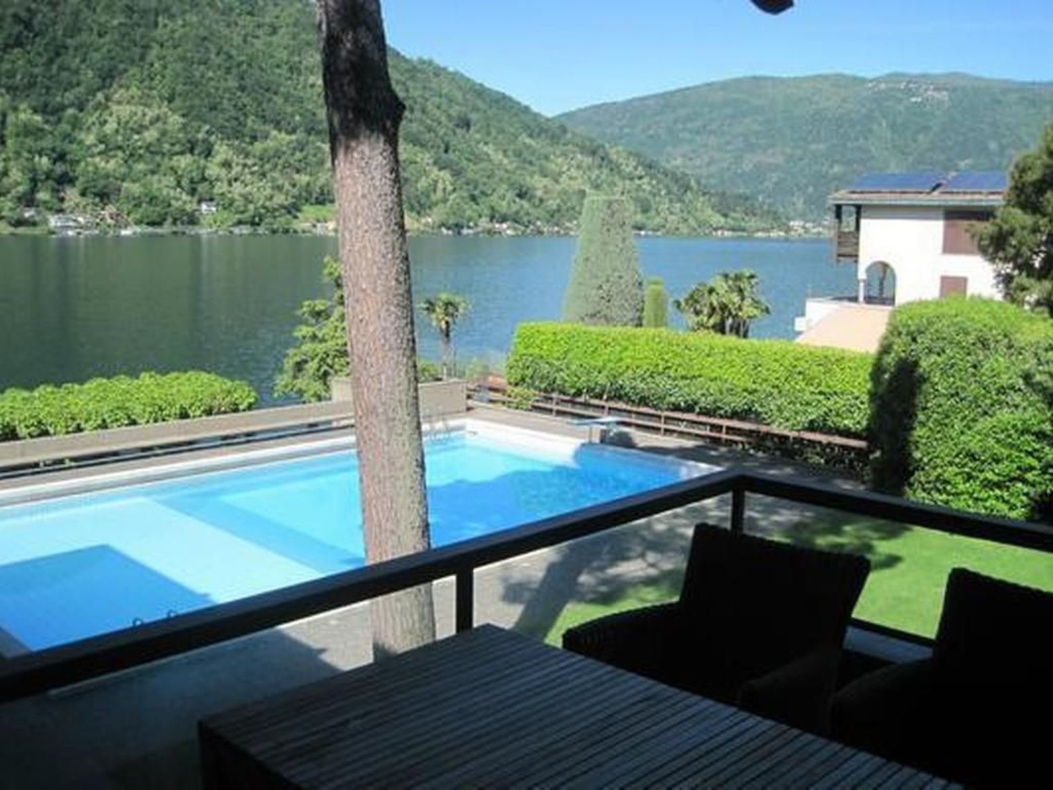 Image 0 - Exklusives Apartment, am Luganersee, mit Außenpool