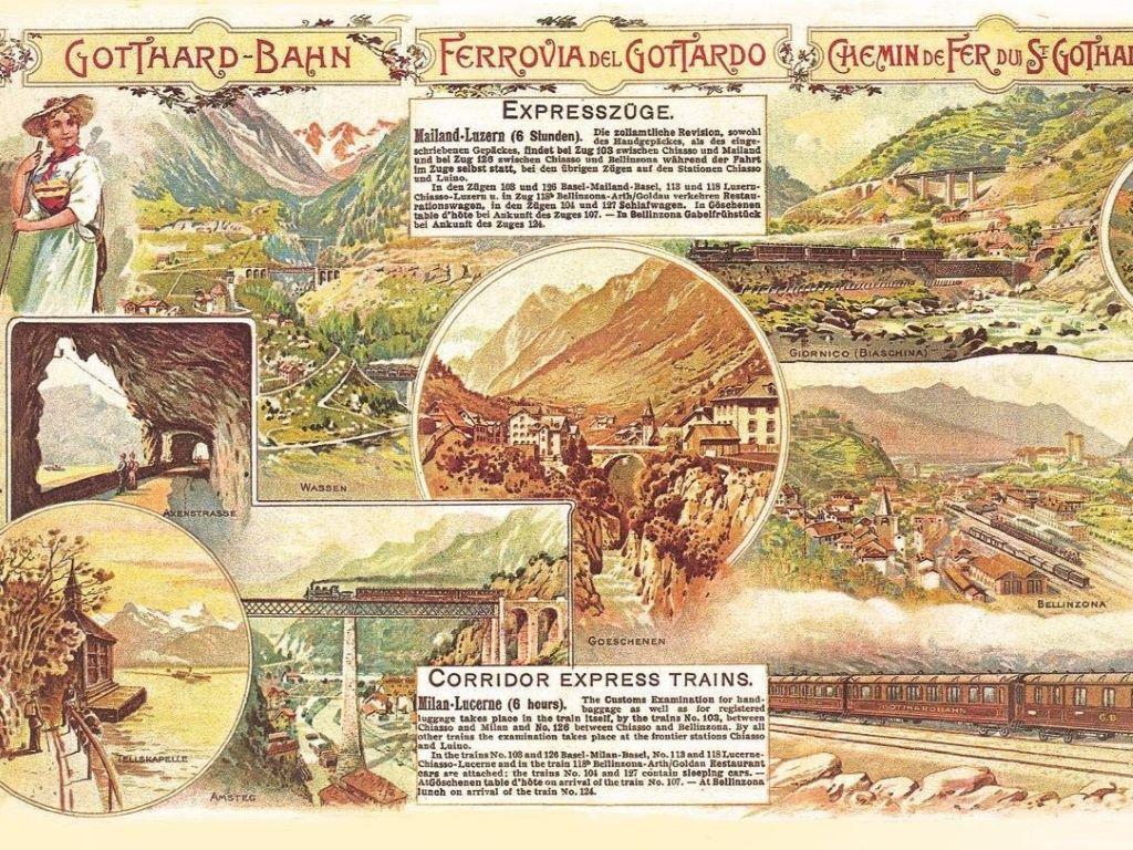 Image 0 - Monte San Salvatore, Esposizione del manifesto turistico