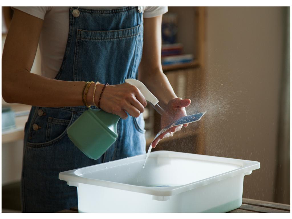 Image 0 - Ticino in blue - cyanotype bookmark