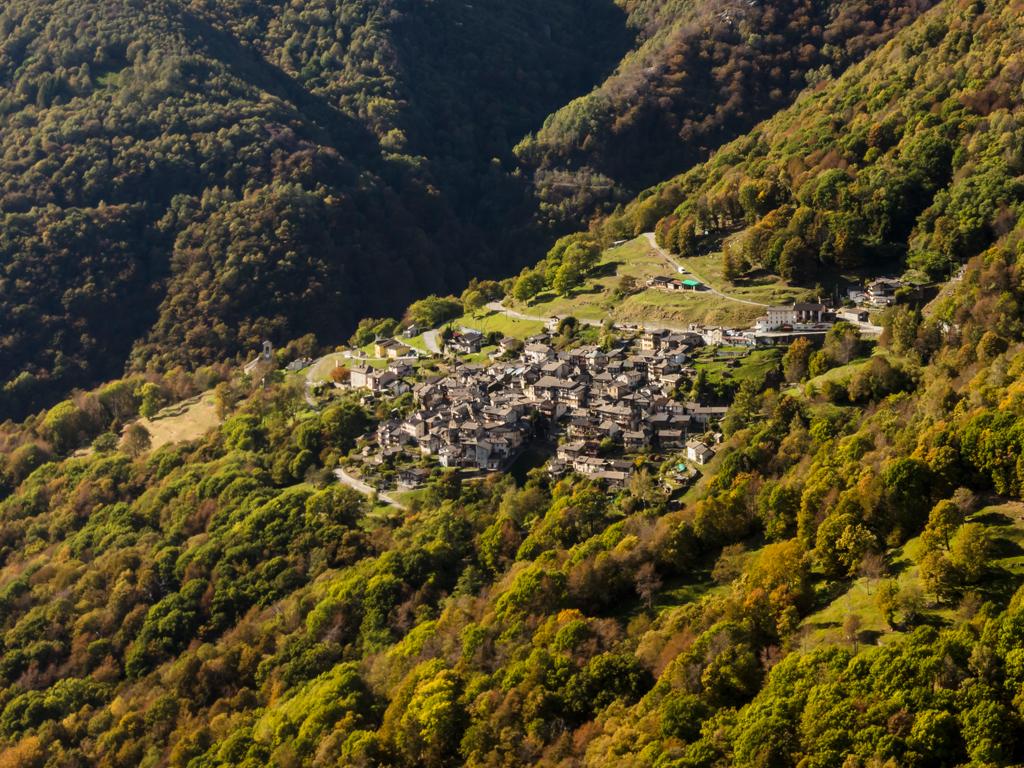 Indemini, der Ortskern