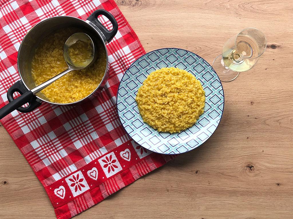Image 0 - Saffron risotto - The recipe
