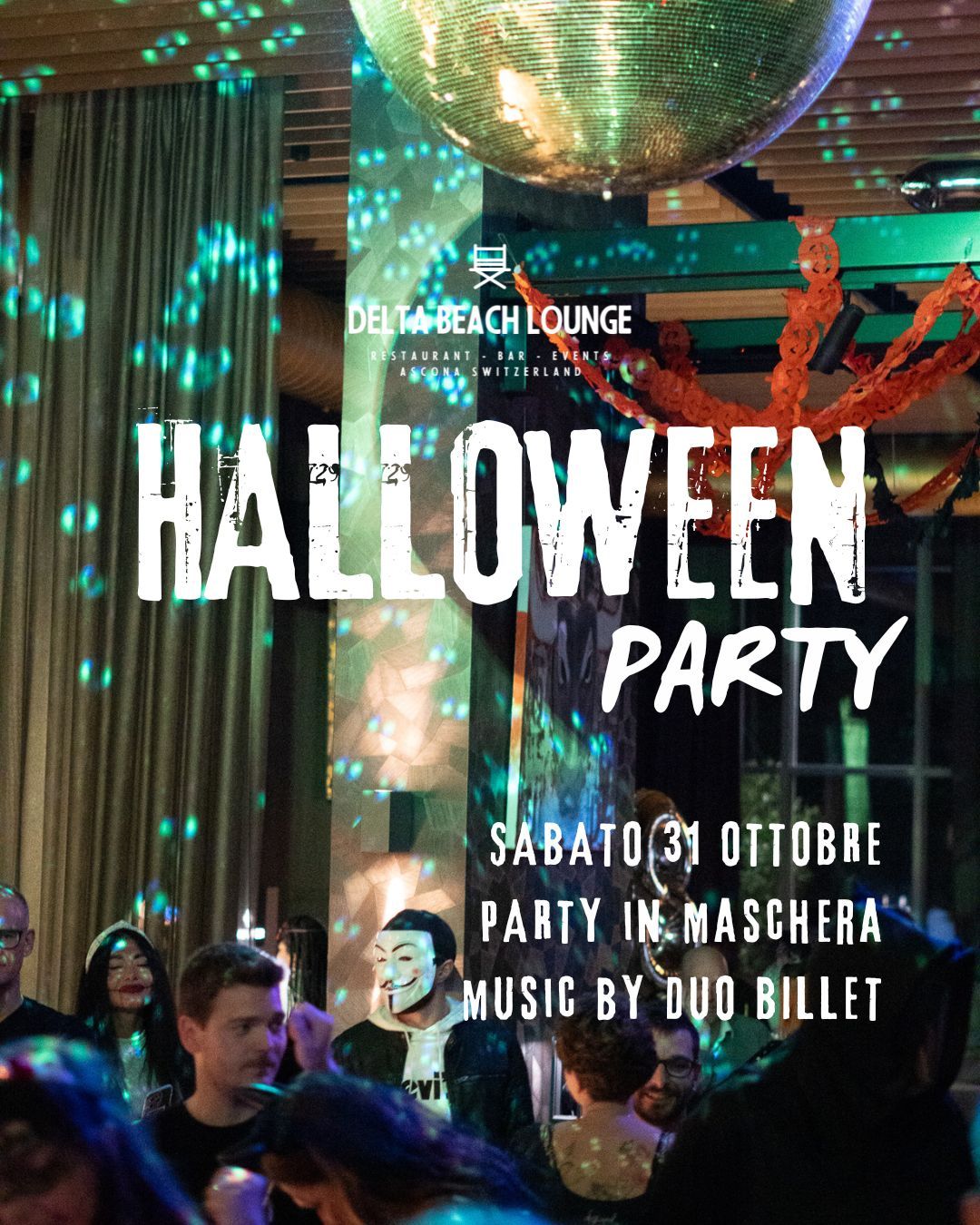 HALLOWEEN PARTY - Delta Beach Lounge | Ascona-Locarno