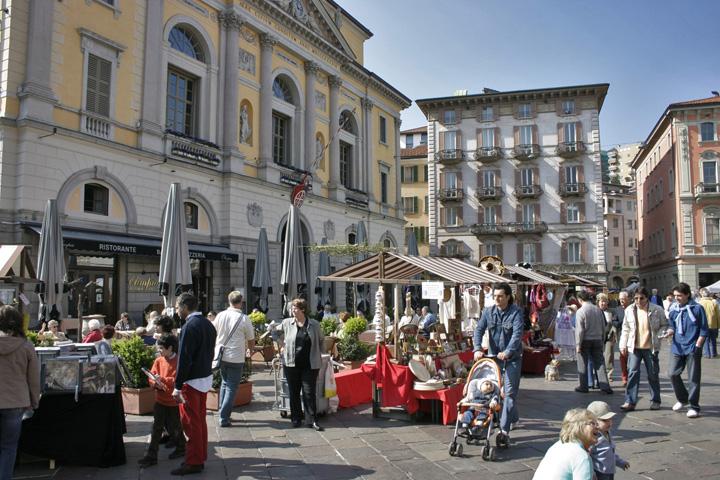 Image 0 - The market of Lugano