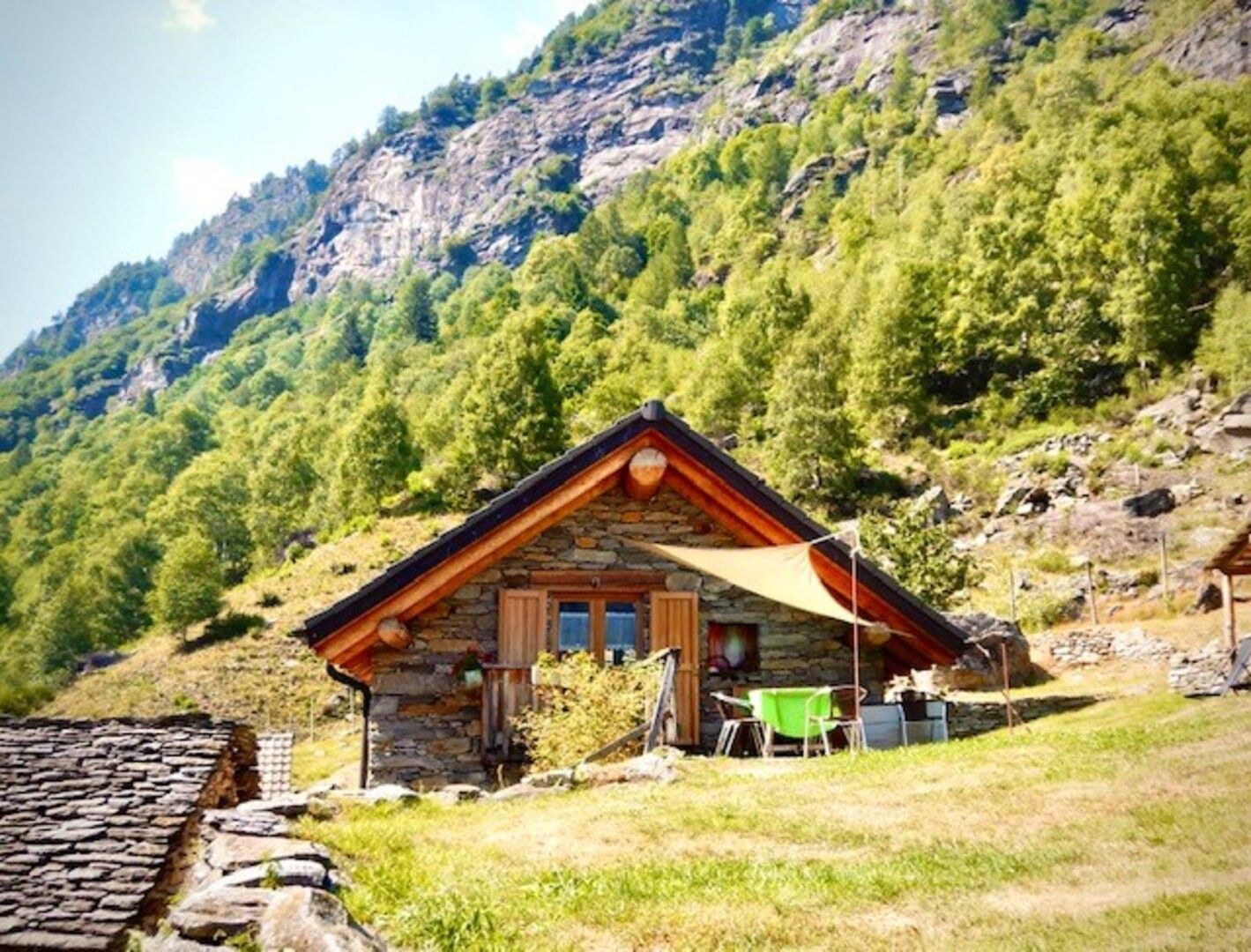 Image 0 - 2 room Rustico, Alpe 'Pianascio di Dentro', Val d'Osola, Brione, Valle Verzasca