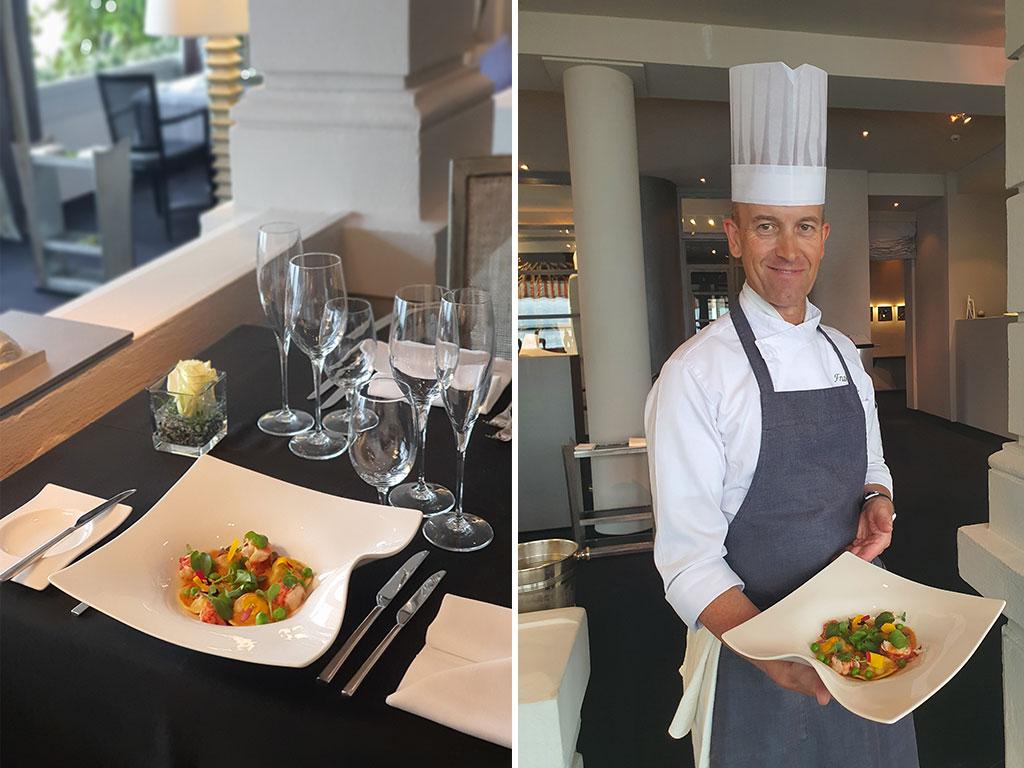 Image 3 - «Bottoni» von Erbsencreme und Hummer Stückchen - Das Rezept