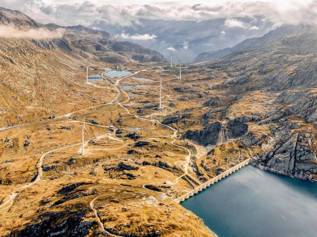 Image 1 - Geführte Besichtigung - Lucendro-Staudamm und Windpark San Gottardo