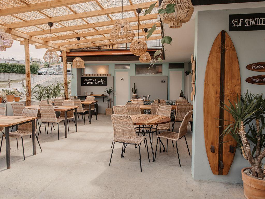 Image 1 - Shaka Beach -  Public Beach of Vira Gambarogno.