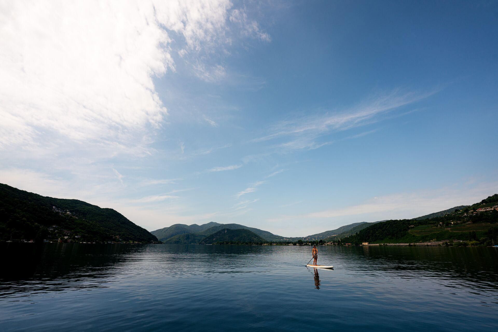 Image 0 - Stand Up Paddling Lugano