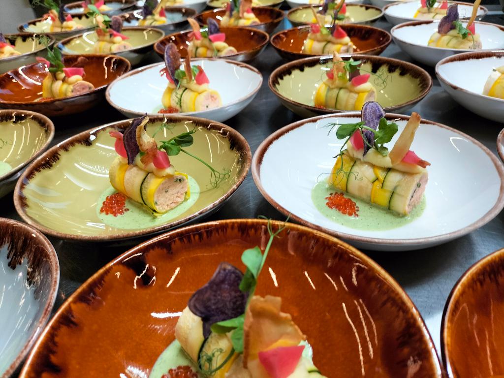 Image 2 - Terrina di trota salmonata con salsa al crescione - La ricetta