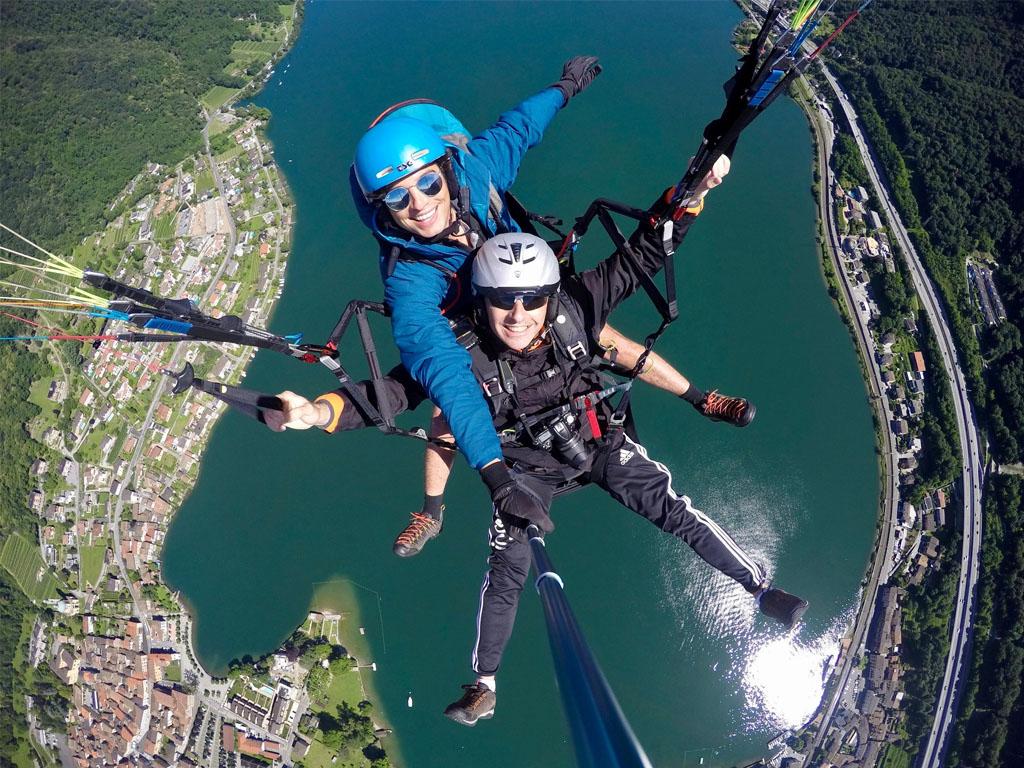 Image 0 - FlyTicino – Voli tandem in parapendio
