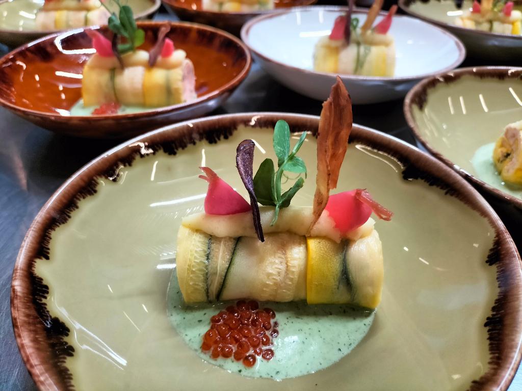 Image 1 - Terrina di trota salmonata con salsa al crescione - La ricetta