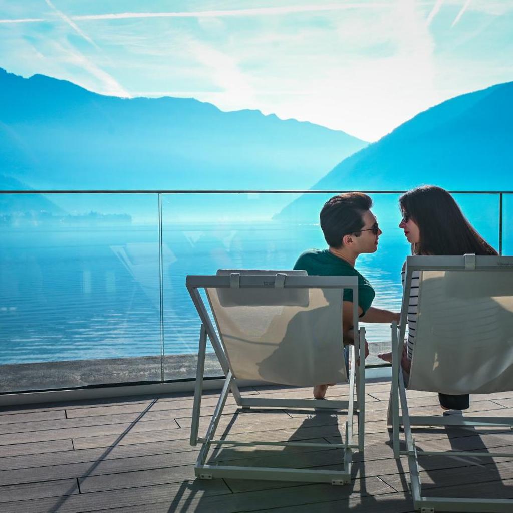 Image 0 - Lakeview Motta Penthouse in Melide