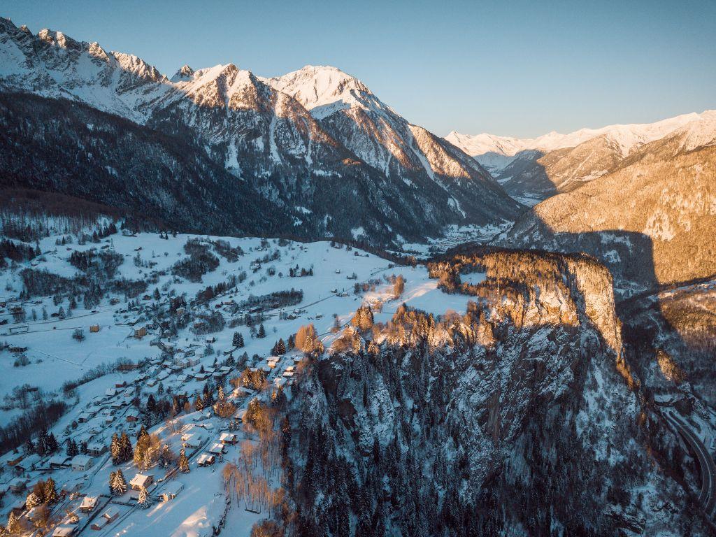 Image 0 - Ski lift Bedrina Dalpe