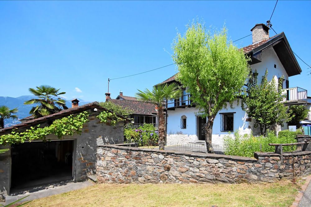 Image 0 - 3 room holiday house 'Casa Bianca', Via Bonetti 8, Piazzogna, Gambarogno