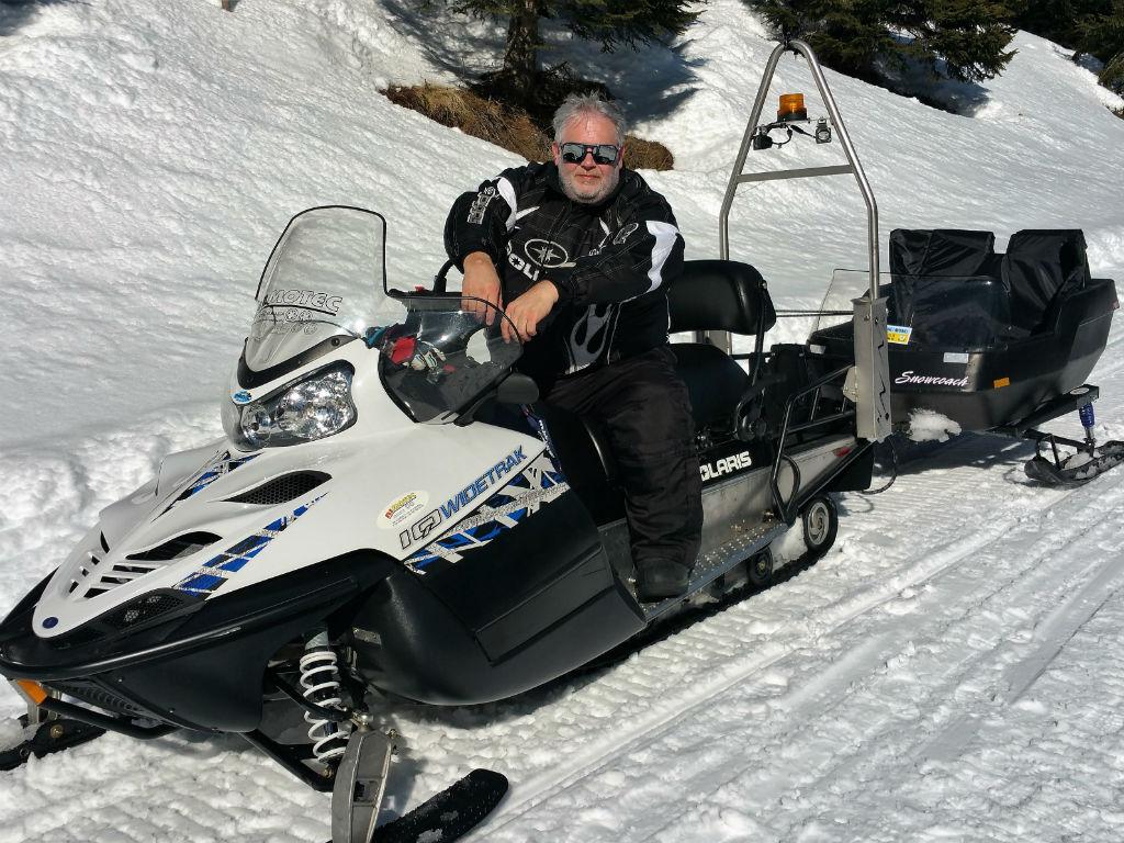 Image 0 - Promenade en traîneau avec motoneige