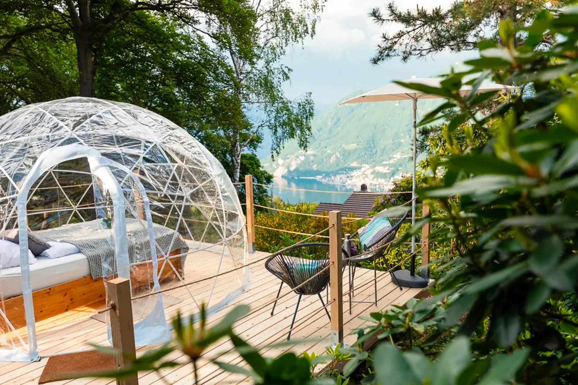 Schlafen unter den Sternen - Bubble Suite