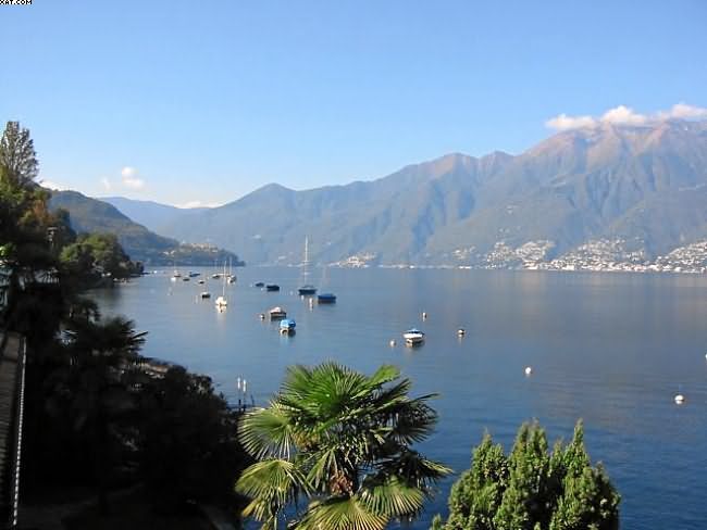 Image 0 - 2,5-Zimmer- Ferienwohnung 'Casa Silvia',  Via Cantonale 70, Gerra, Gambarogno