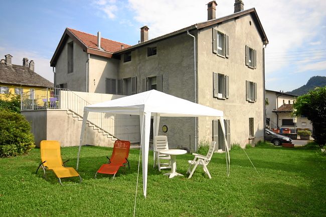 Image 0 - 2 room garden apartment 'Osteria del Sole', Stradón 48, Verscio, Centovalli