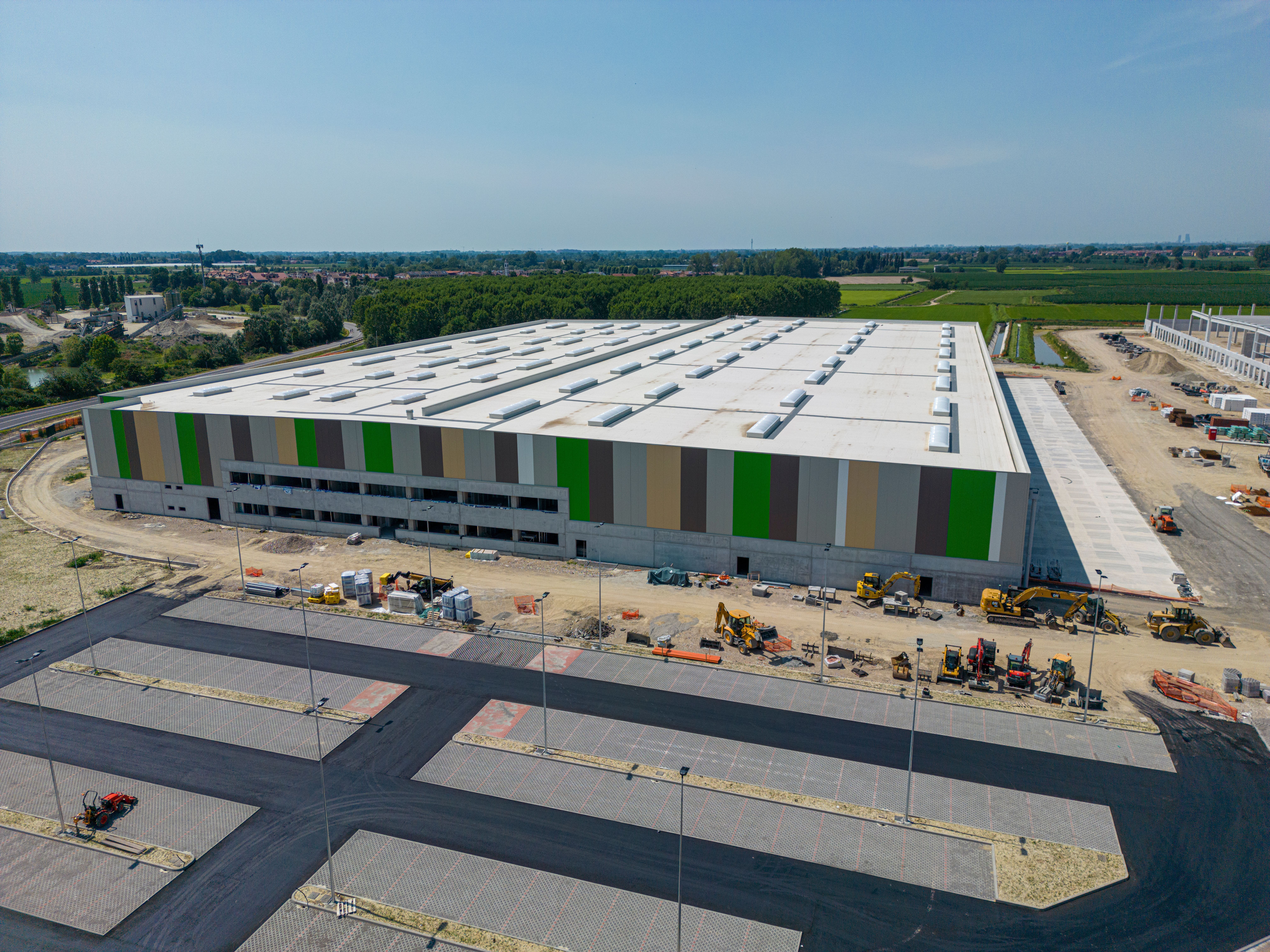 Nuova piattaforma di logistica integrata a Bascapè