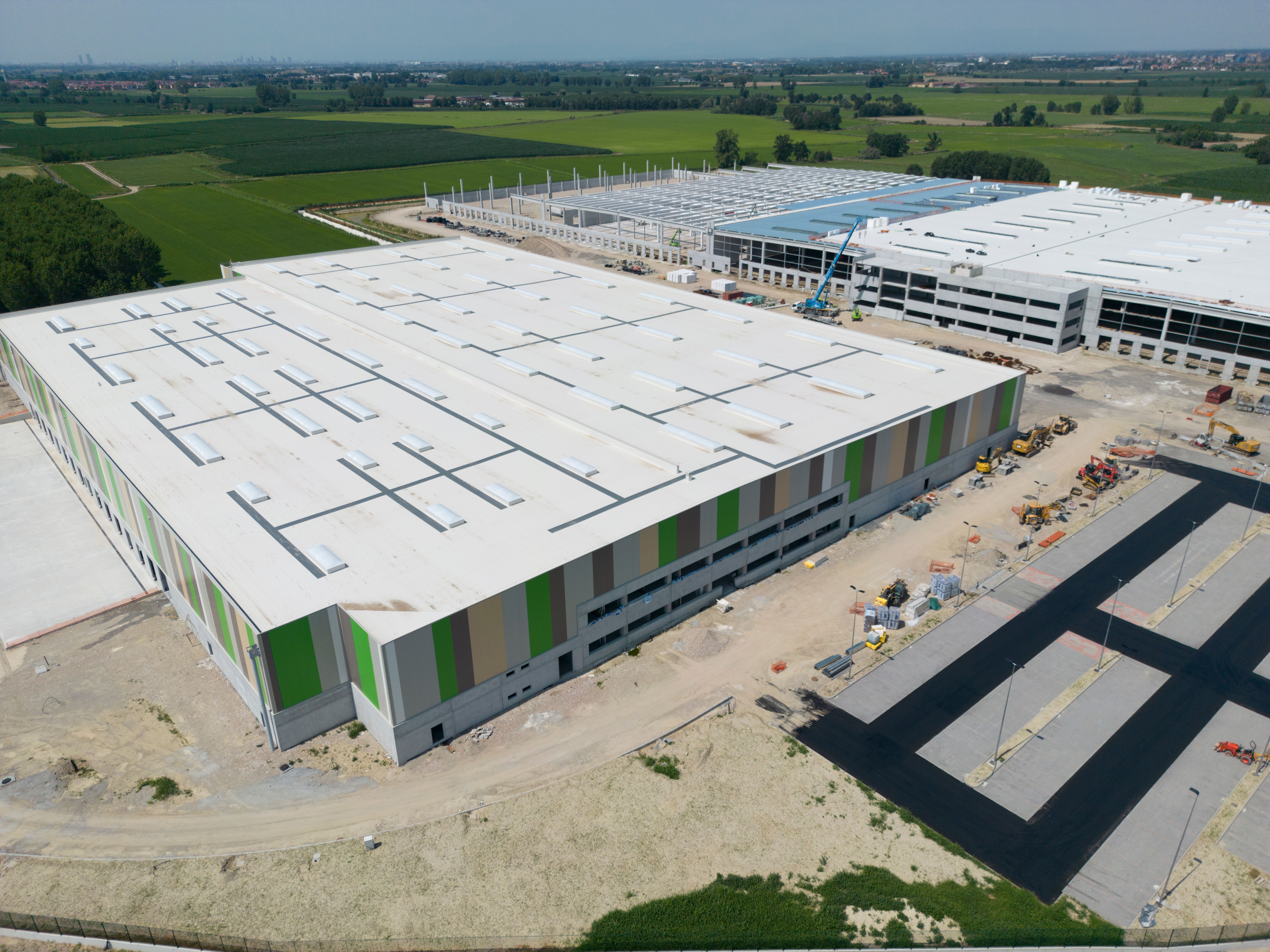 Nuova piattaforma di logistica integrata a Bascapè