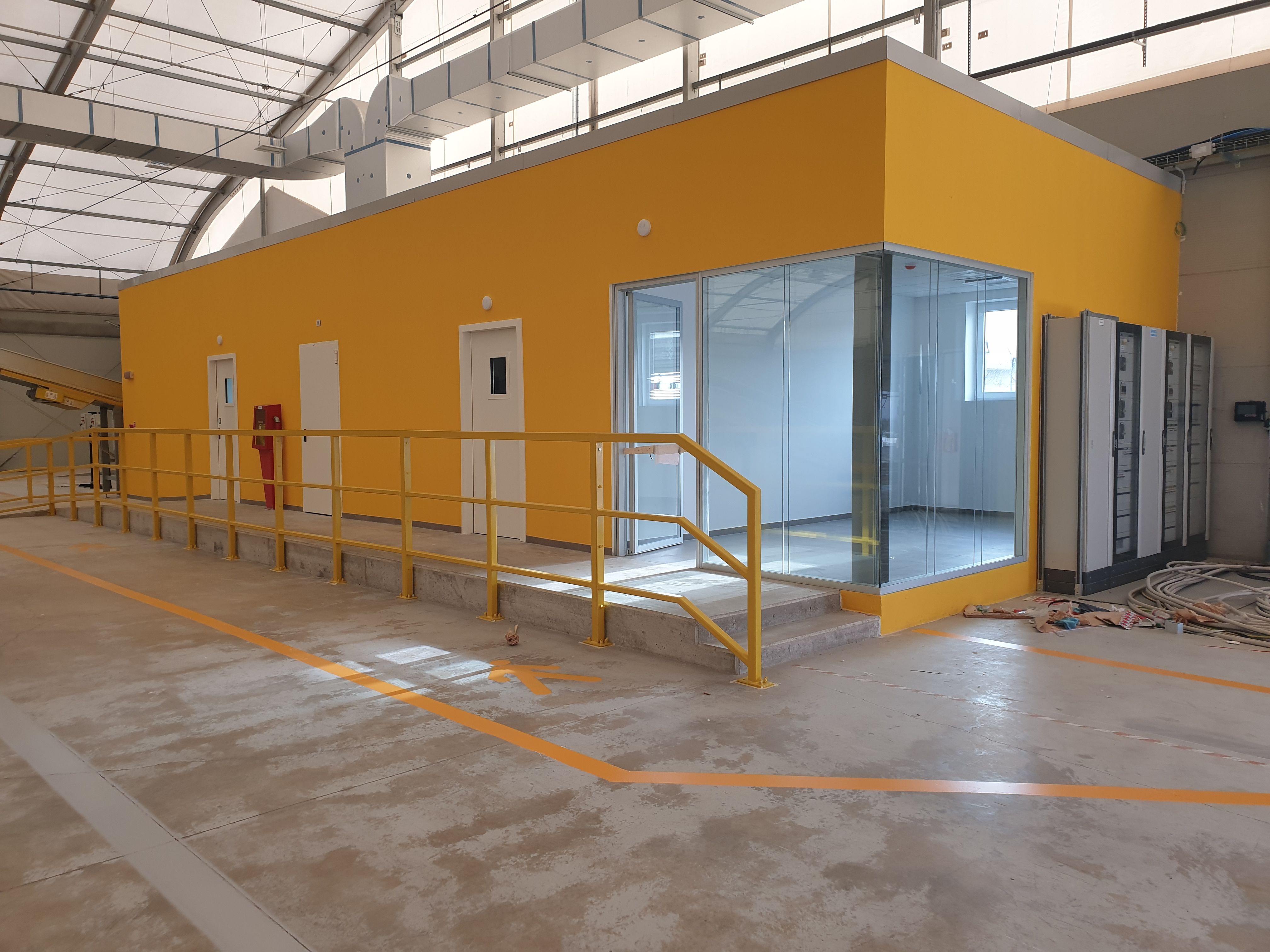 Riqualificazione del DHL Service Point di Montichiari