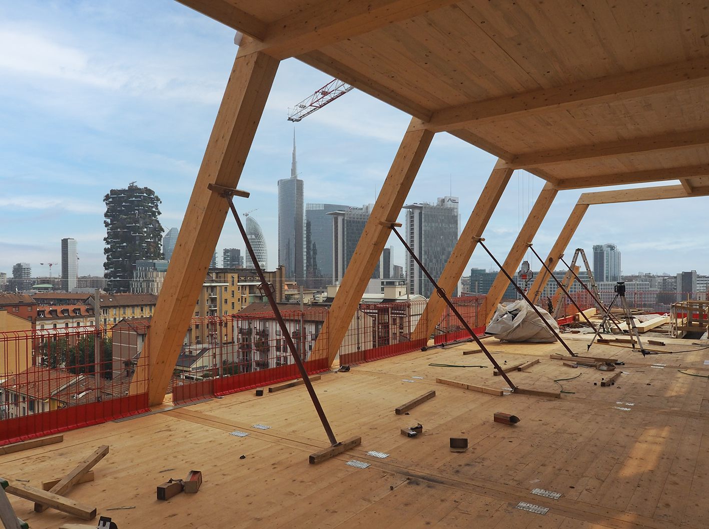 Riqualificazione dell'immobile esistente in Piazza Fidia 1