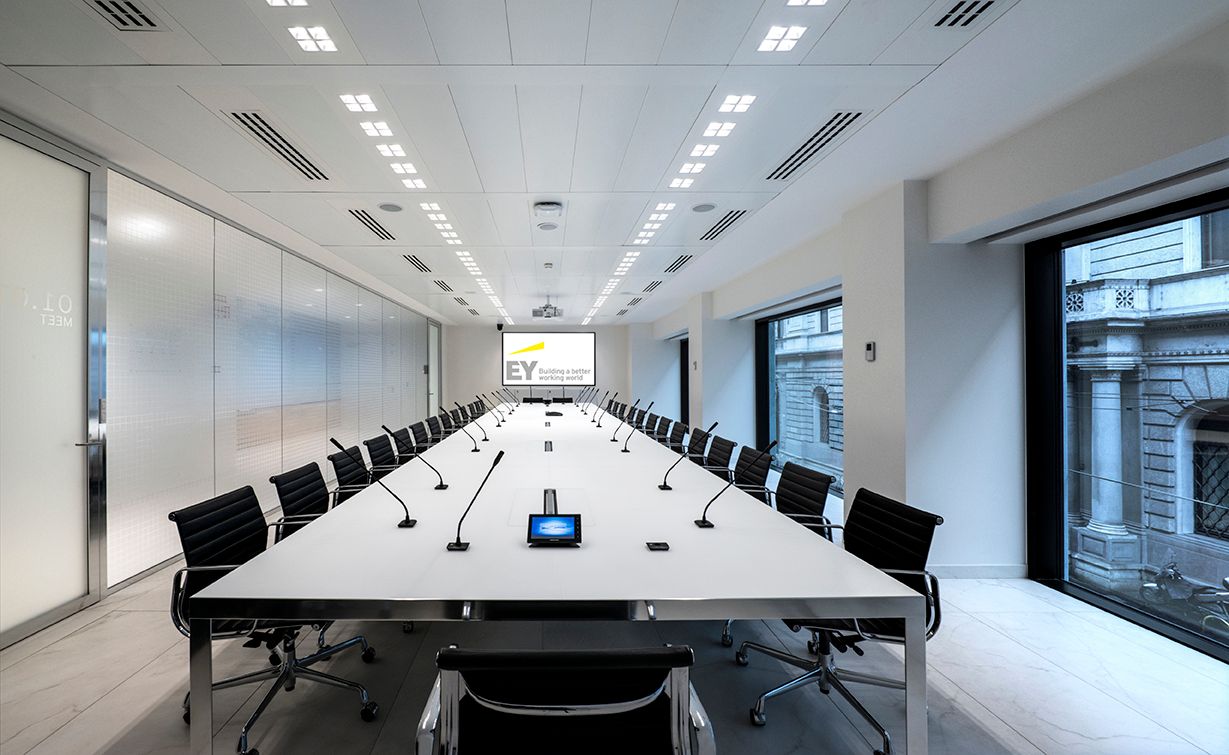 Intervento di riqualificazione dell'edificio sede di EY a Milano