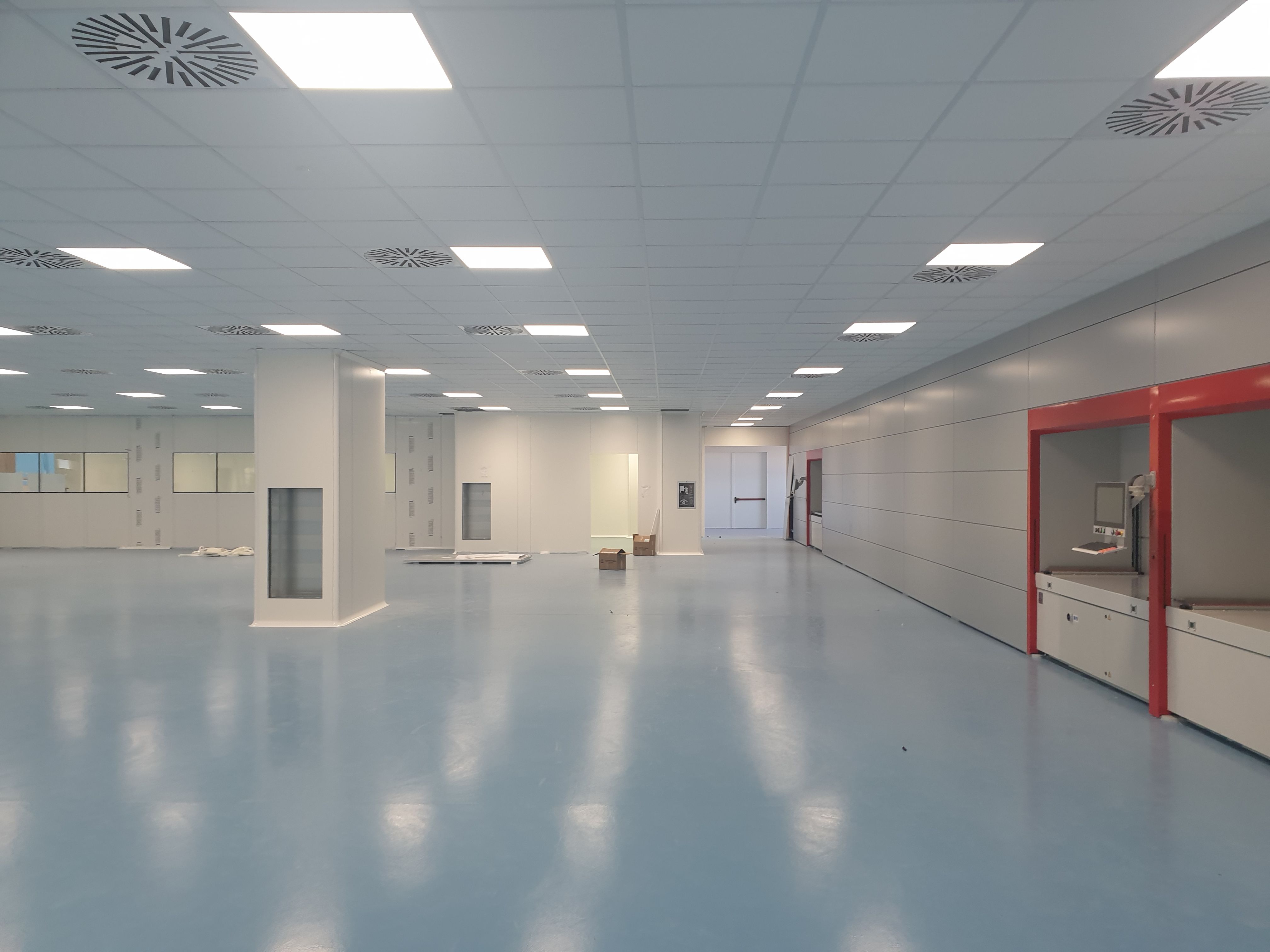 Demolizione e ricostruzione di un edificio produttivo di Mediberg S.r.l.