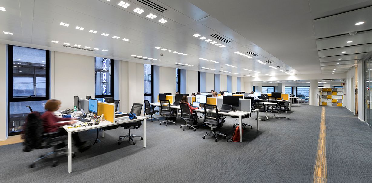 Intervento di riqualificazione dell'edificio sede di EY a Milano