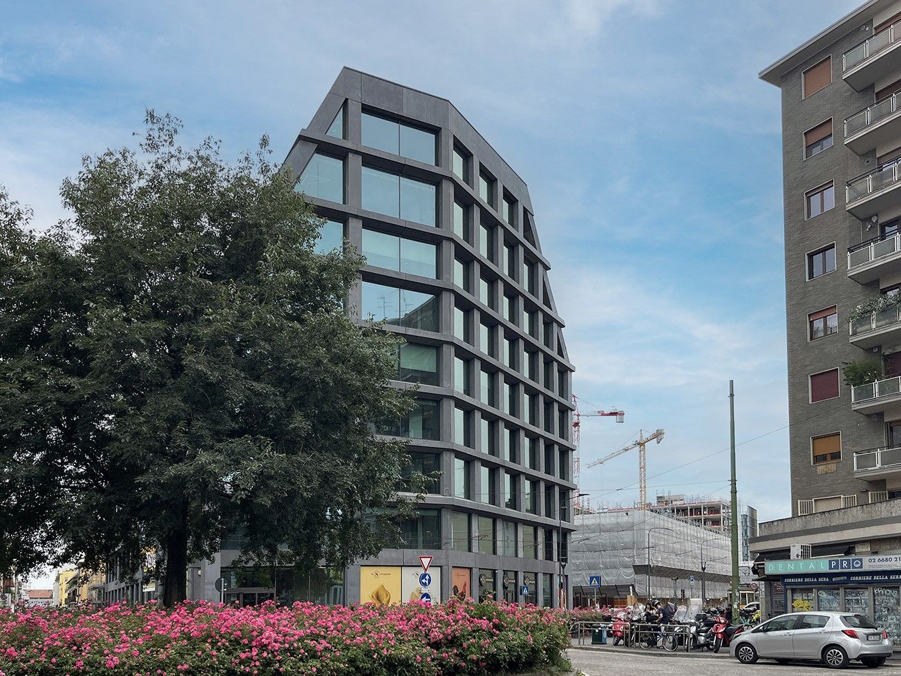 Riqualificazione dell'immobile esistente in Piazza Fidia 1