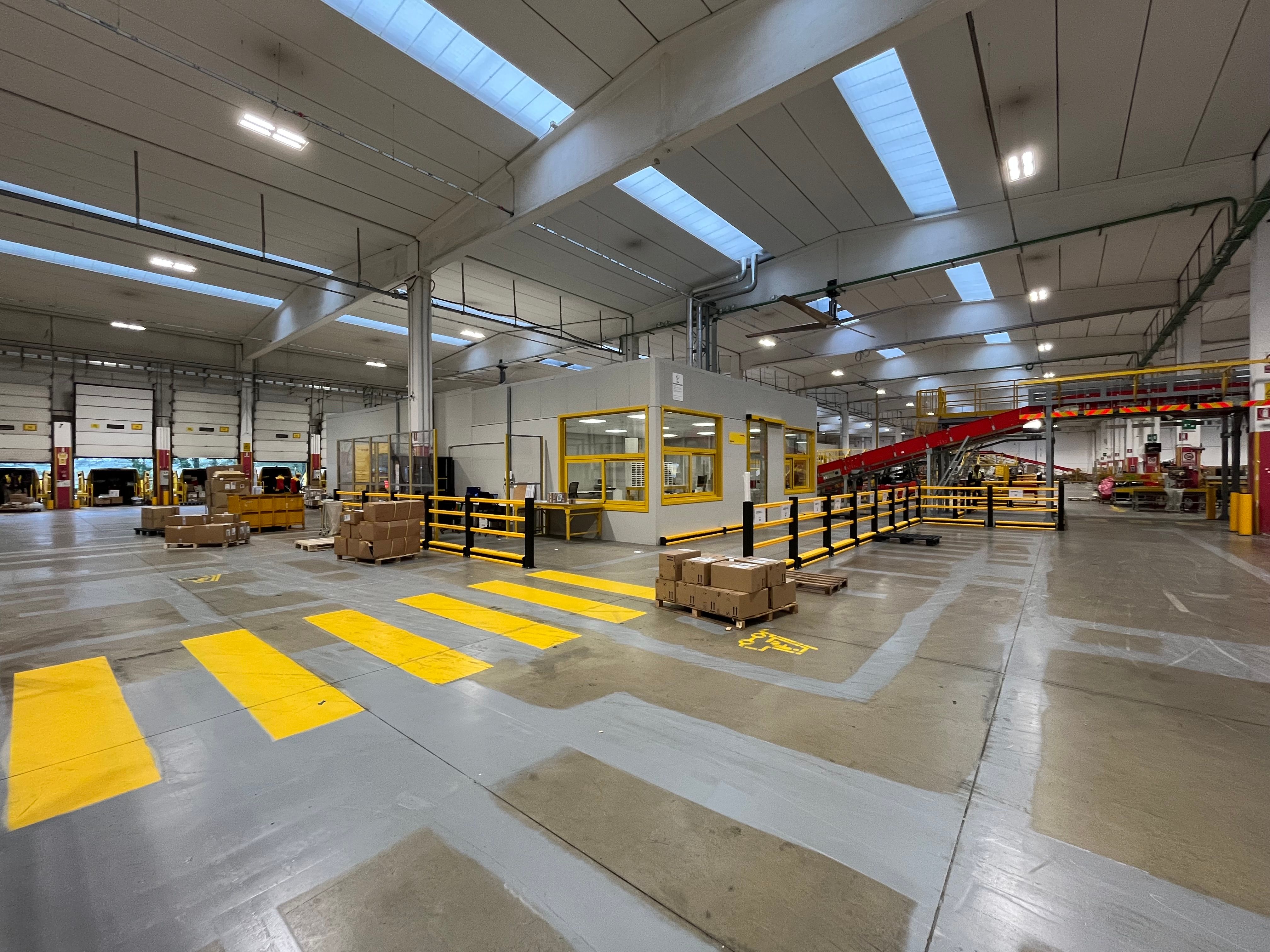 Riqualificazione del DHL Service Point di Rho