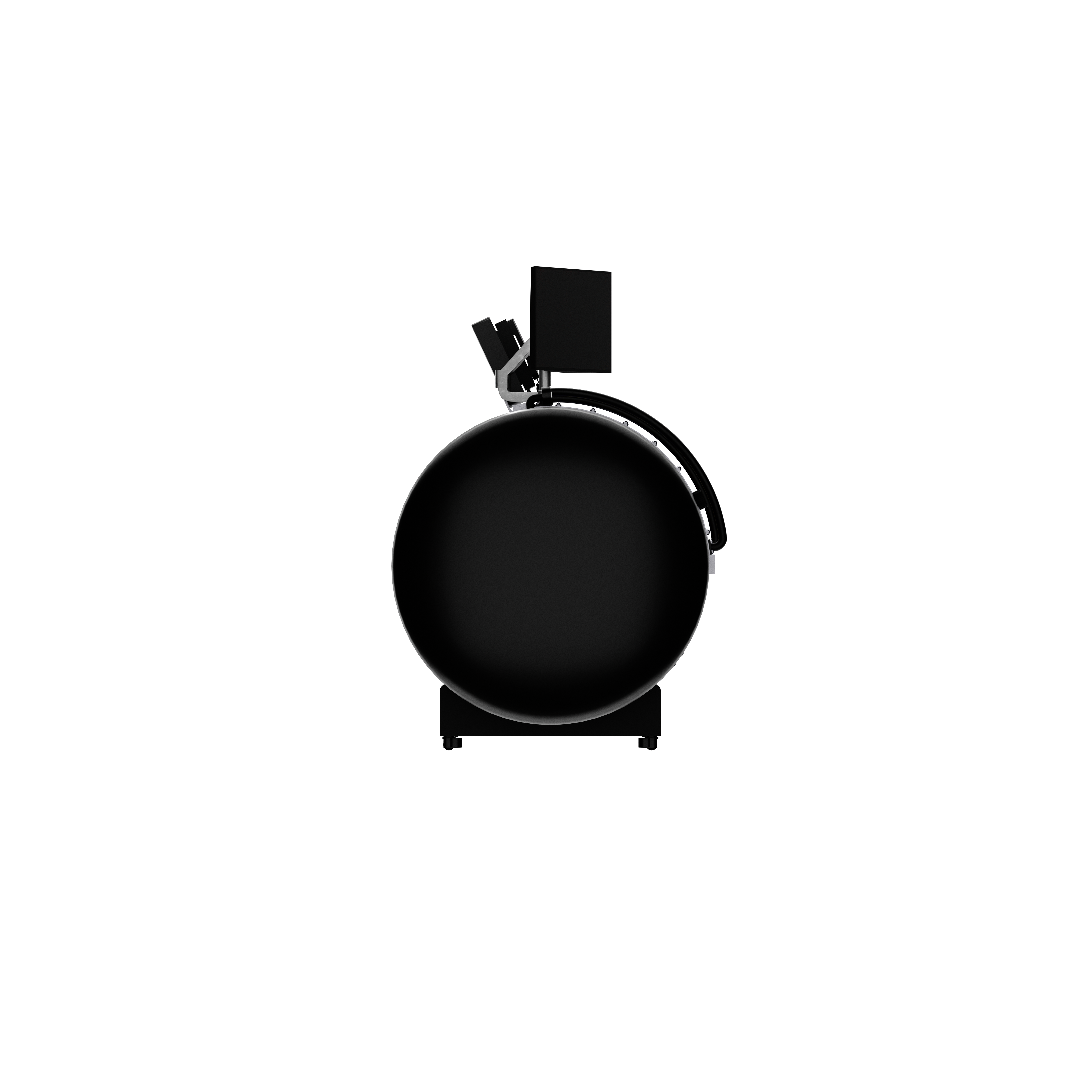 Product gallery image 3 of 4 - detailed view of hyperbaric oxygen therapy chamber features and interior