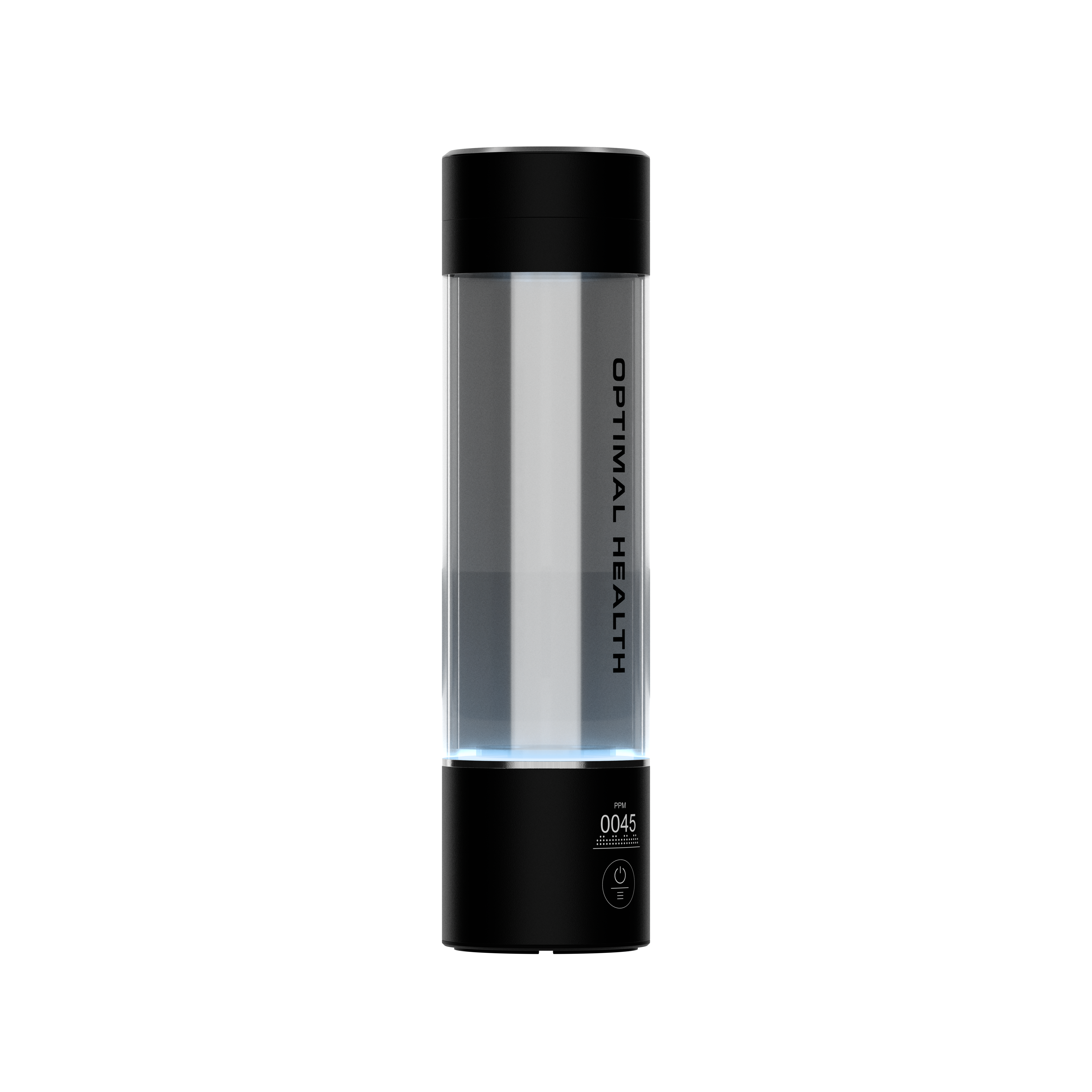 Hydrogen Water Bottle with DuPont Membrane - hyperbaric chamber alternate angle