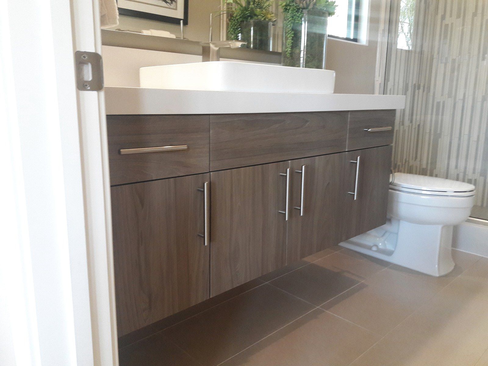 Lake Las Vegas, detail 2: custom cabinetry by LV Cabinets World
