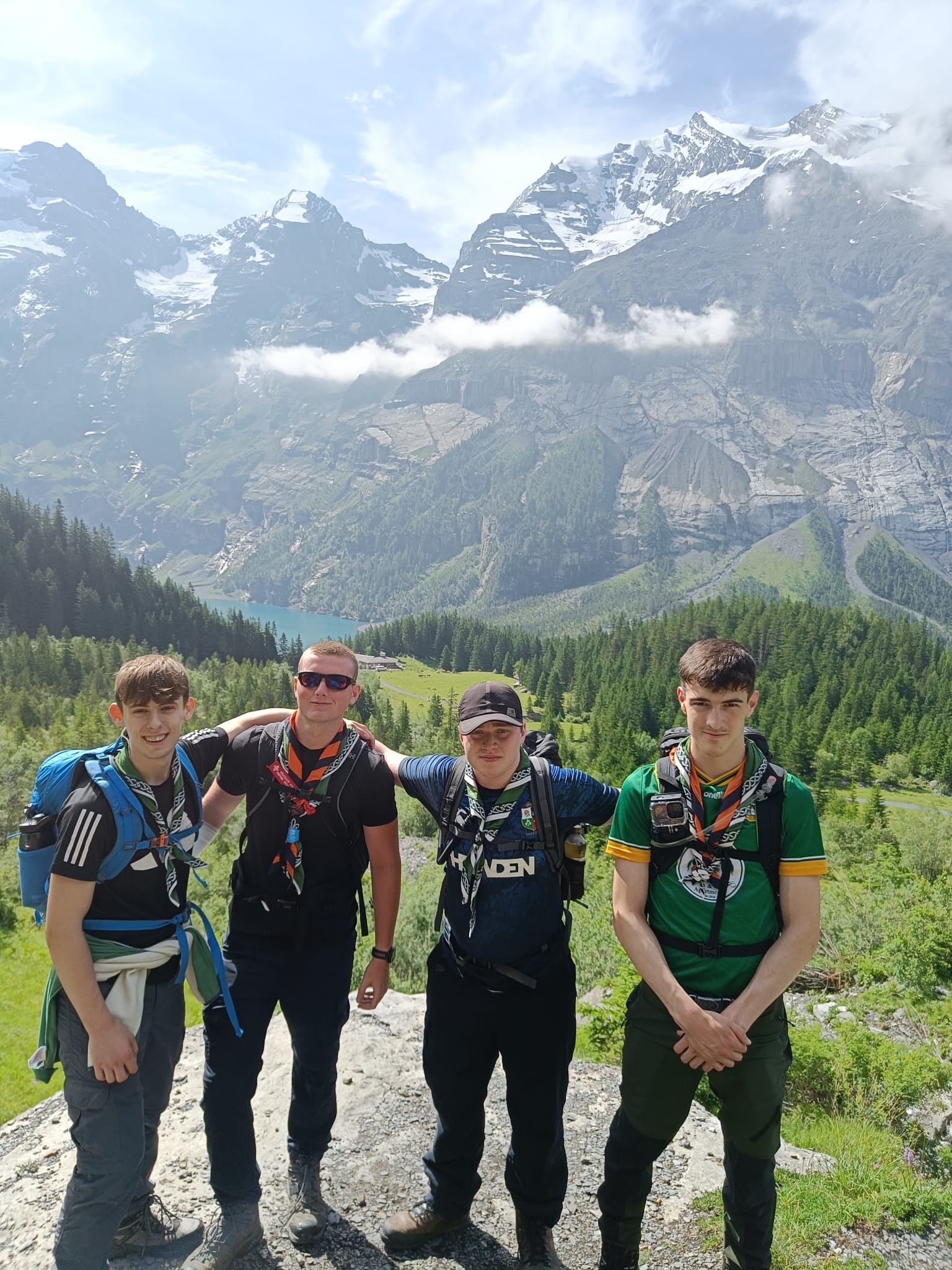 Ventures on Alps Mountain Hike