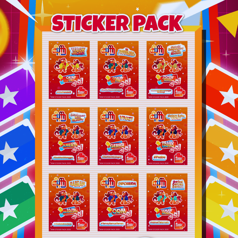 Sticker Pack - Merchandise | Apa Kata Mereka