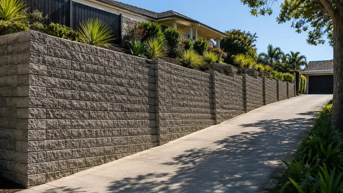 Retaining Walls job