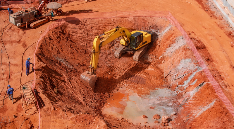 Pool dig, Vaucluse