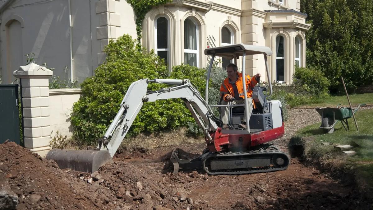 Landscaping job
