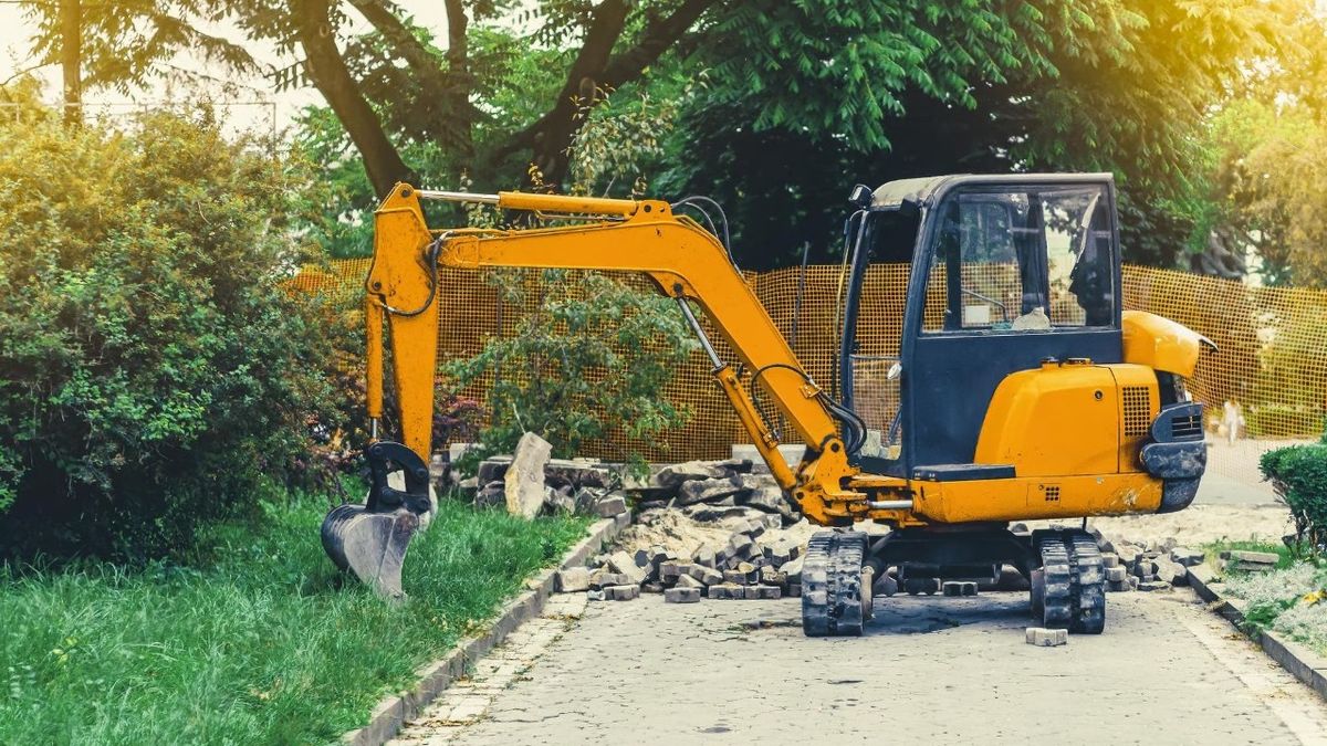 Driveway Removal job