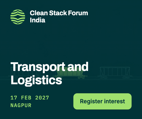 Clean Stack Forum India, Transport and Logistics, 17 February 2027, Nagpur. Register interest.