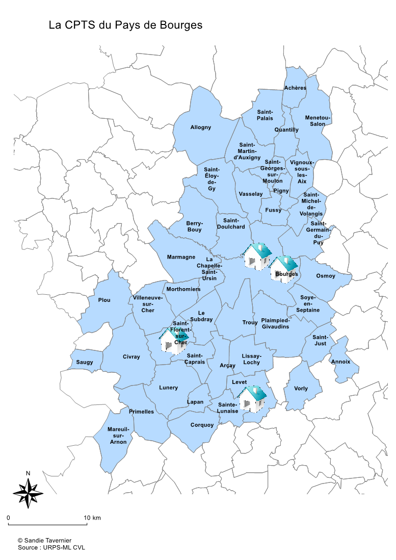 Territoire CPTS Pays de Bourges