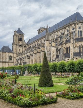 La cathédrale de Bourges, classée à l'Unesco